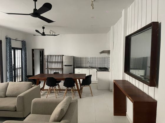 Newly renovated apartment on the ground floor 