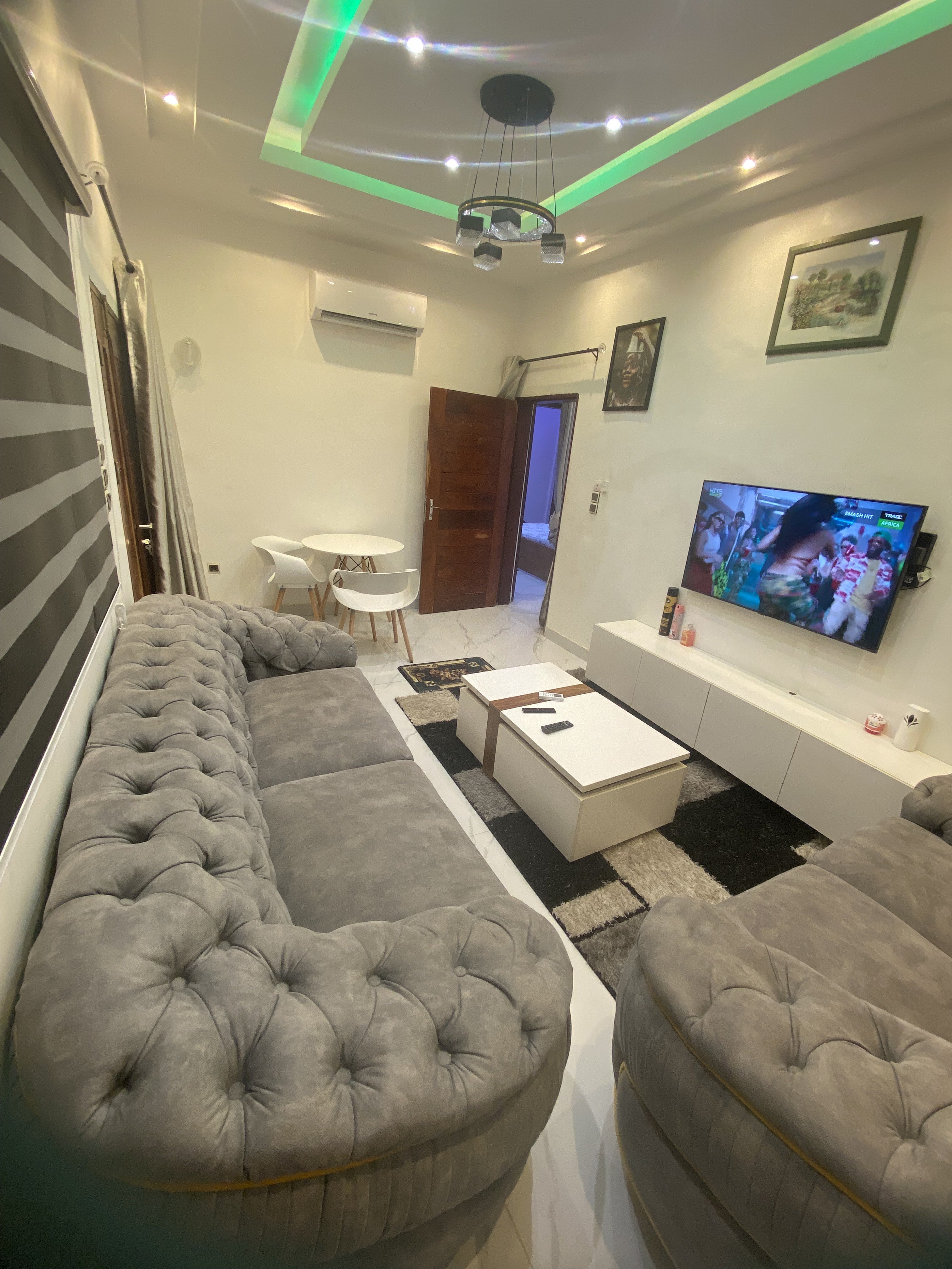 FURNISHED THREE-ROOM APARTMENT