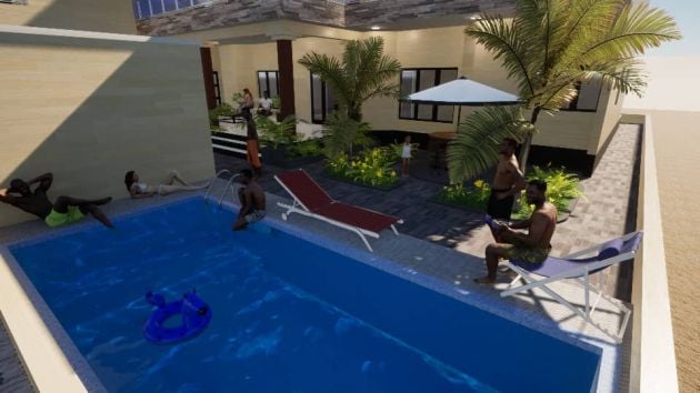 R+1 en construction a ouaga 2000 zone A