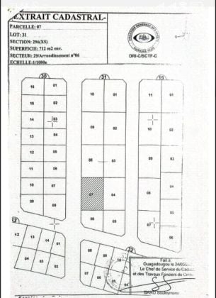 Villa haut standing en vente à ouaga 2000 
