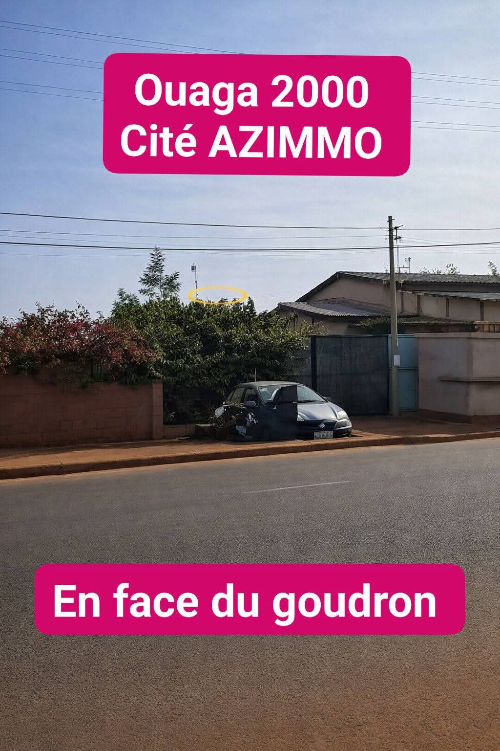OPPORTUNITÉ IMMOBILIÈRE À SAISIR – OUAGA 2000 / CITÉ AZIMMO &#55356&#56807&#55356&#56811