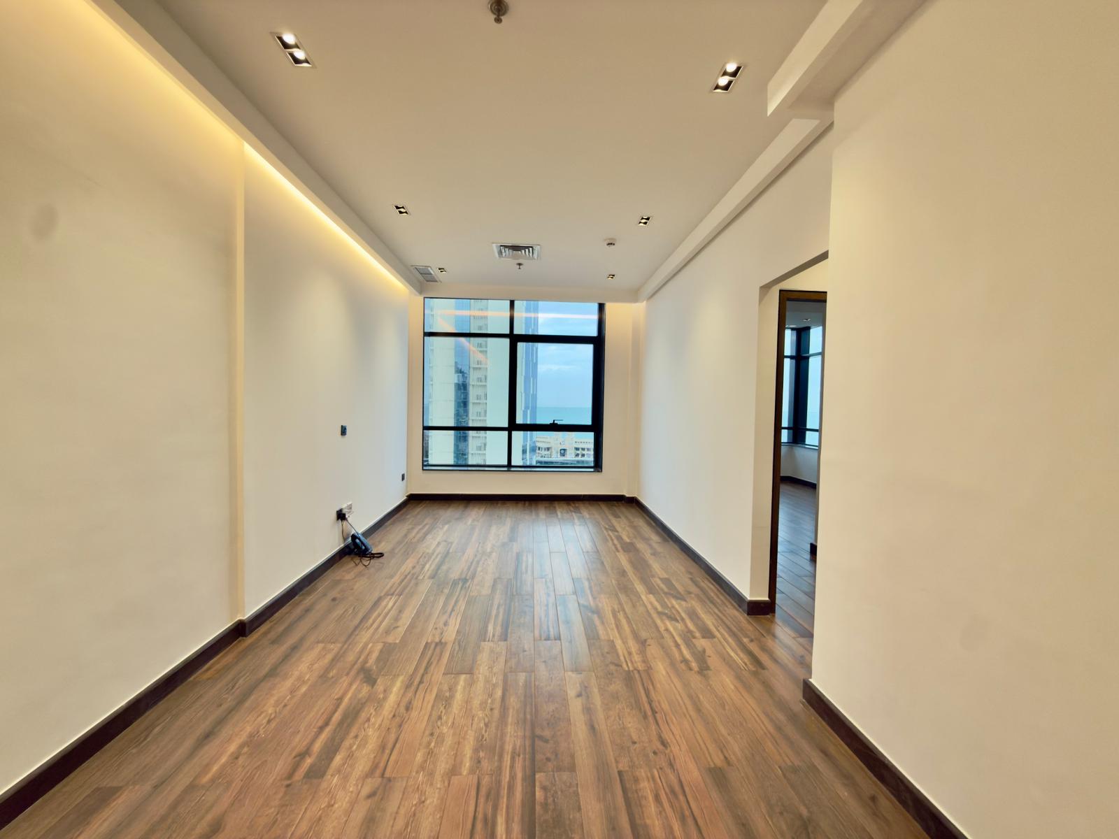 Two bedroom semi furnished Seaview apartment in sharq -2 Months FREE