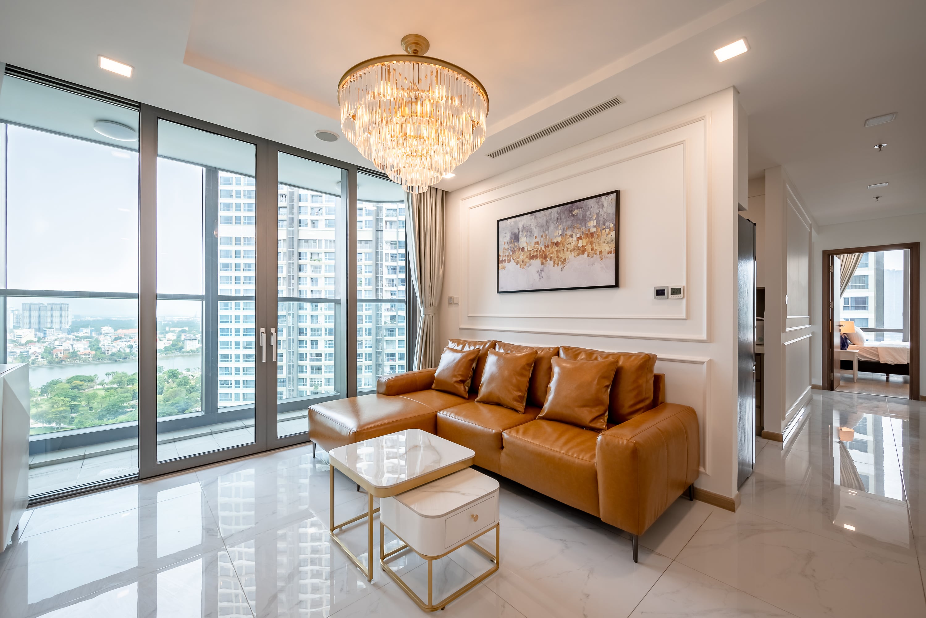 ‼️‼️ LANDMARK 81 – Rare 3BR Gem with Panoramic Views of Central Park & Saigon River – For Lease $2,500 ��