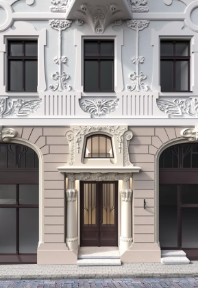 For Sale – Architectural Art Nouveau Masterpiece – Audēju ...