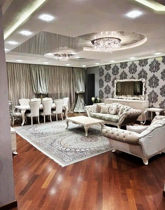 3 bedroom  apartment for rent in a closed, 24 hours guarded complex -Green palace. Close to Genglik metro.