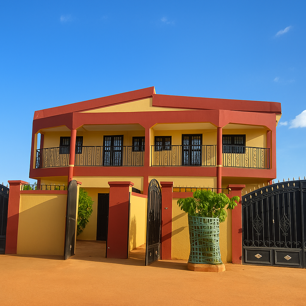 DEUX MAGNIFIQUES DUPLEX JUMELÉS EN LOCATION À OUAGA 2000 EXTENSION SUR PERFECTOR IMMOBILIER