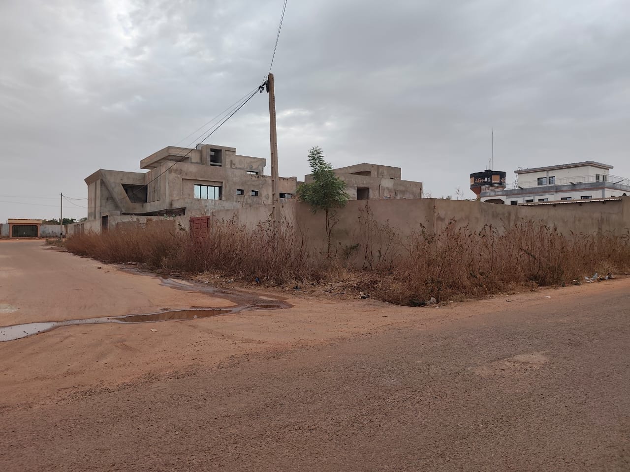 Corner plot of land for sale in Ouaga 2000, Zone A