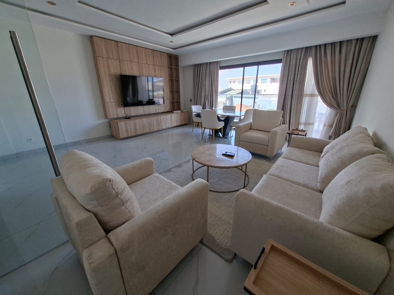 Furnished 4-room apartment for rent in Riviera 4