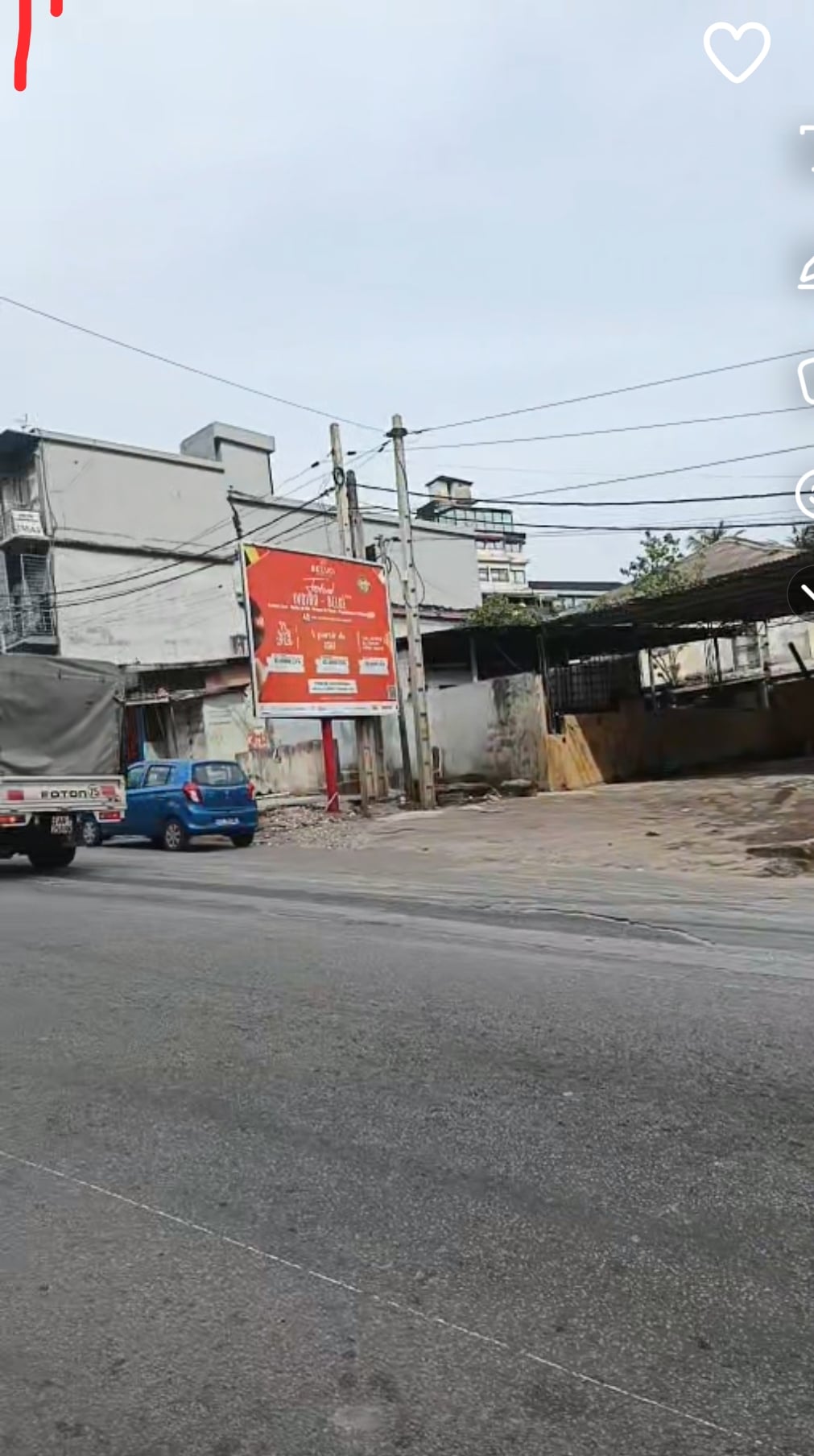 A plot of land of 1750m2 with ACD is for sale. 