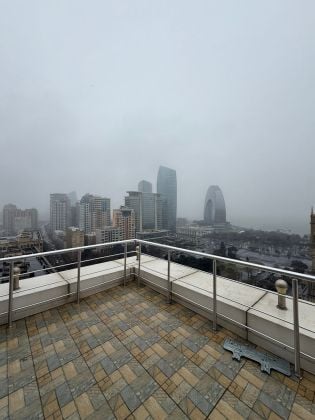 Sea view 1 BDR flat in city center