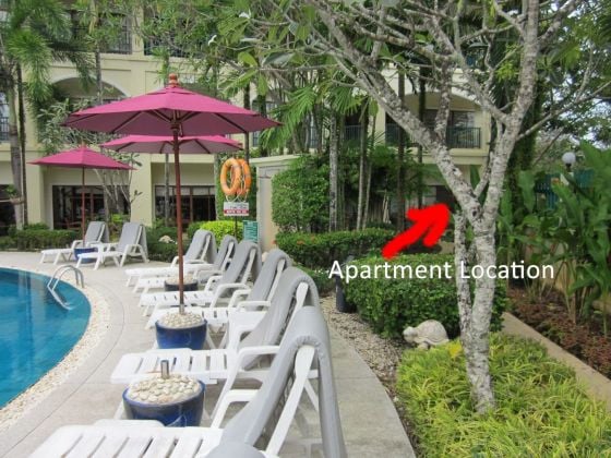 Luxury Apartment near to beach, large common pool, fully furnished, 120 m2