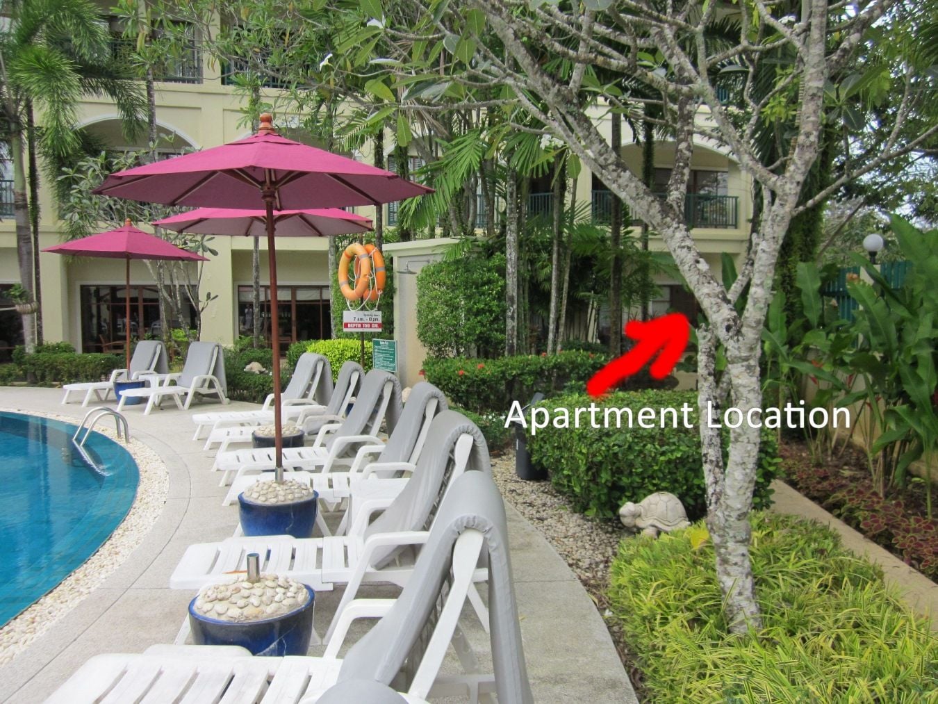 Luxury Apartment near to beach, large common pool, fully furnished, 120 m2