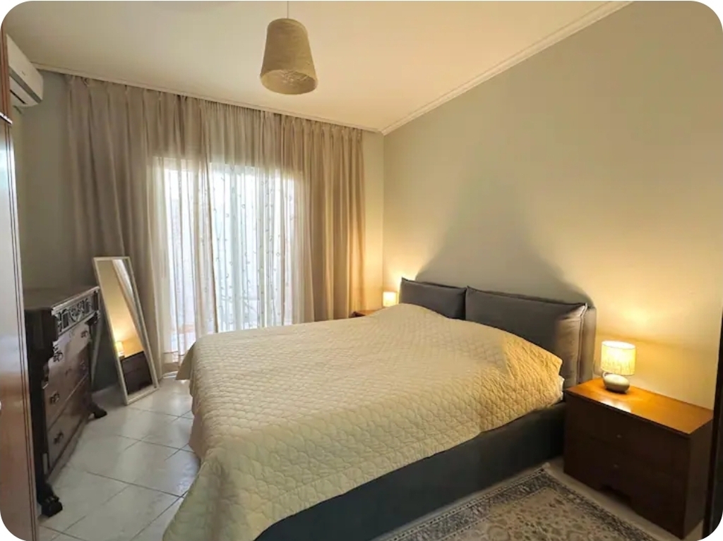 Fully Furnished 1BR on the 7th Floor | 1 Gbps LAN + Wi-Fi 6G Included | Komuna e Parisit, Tirana €670/month — Minimum 1-year lease