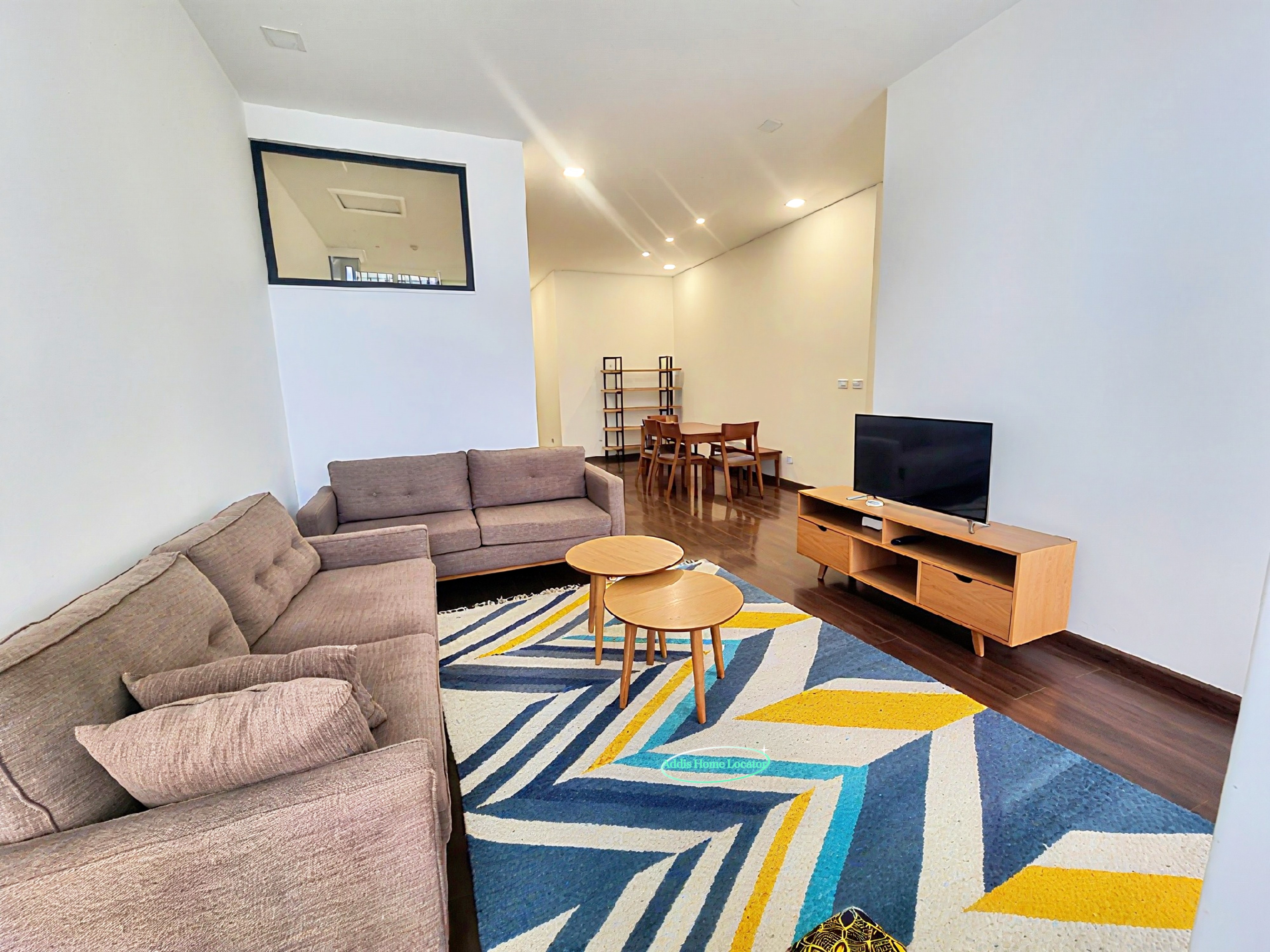 Modern sun filled three bedroom apartment in Kazanchis