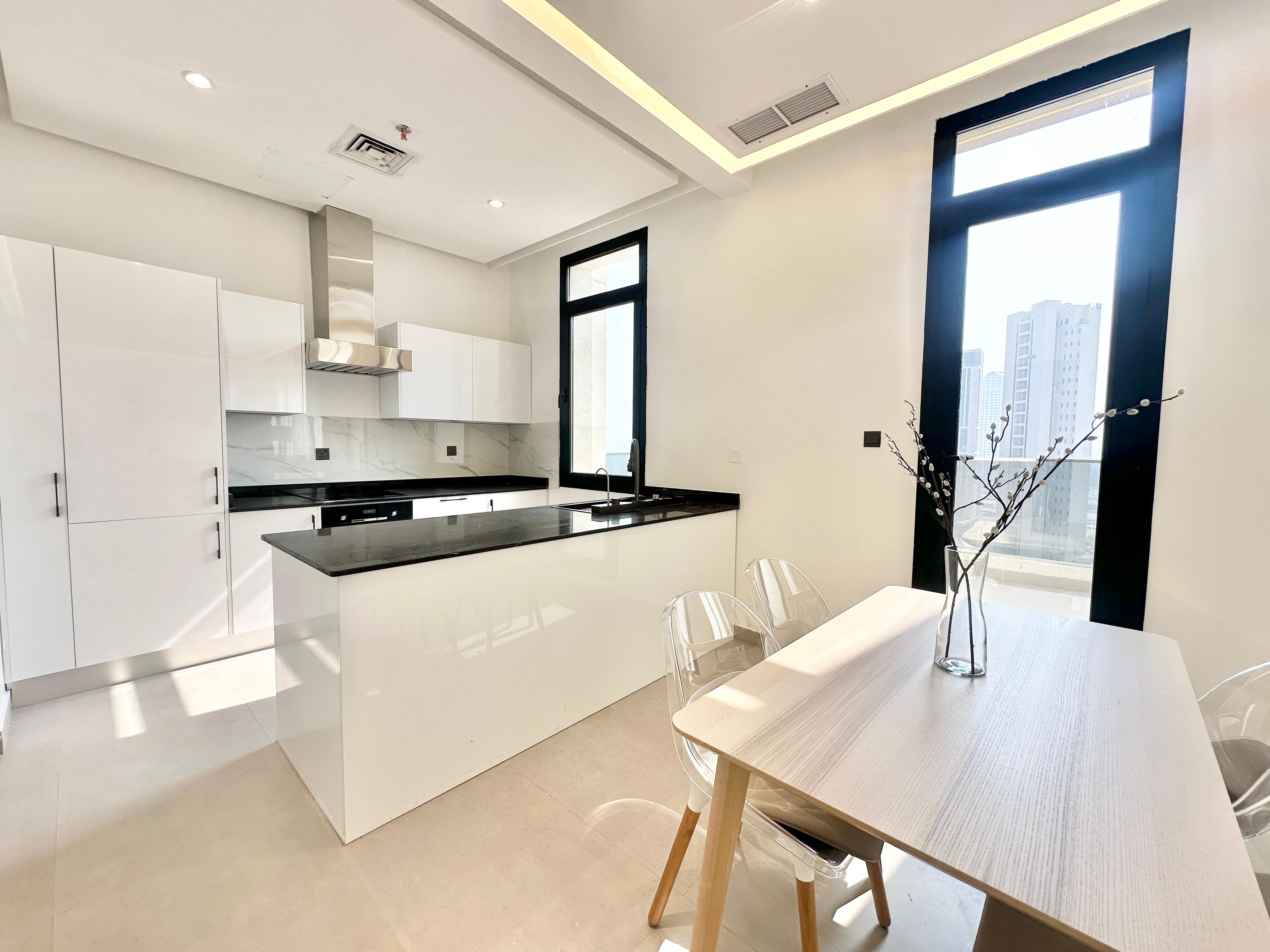 Brand new two bedroom unfurnished apartment for rent in Kuwait City