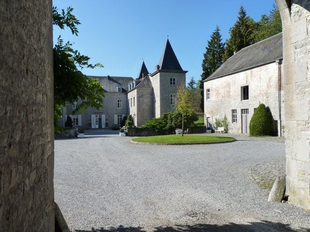 Cozy Escape in Historical Castle Courtyard (Ardennes)