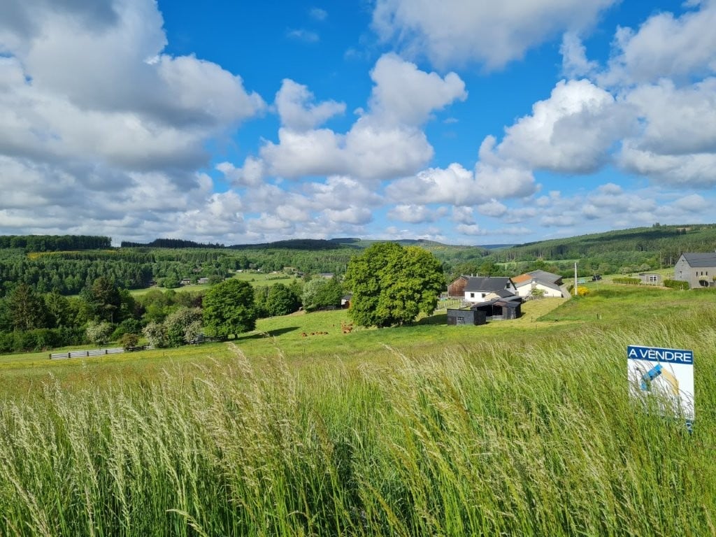 Belgique 6970 Ortheuville : terrain à batir, 11a 72ca, tres belle vue.