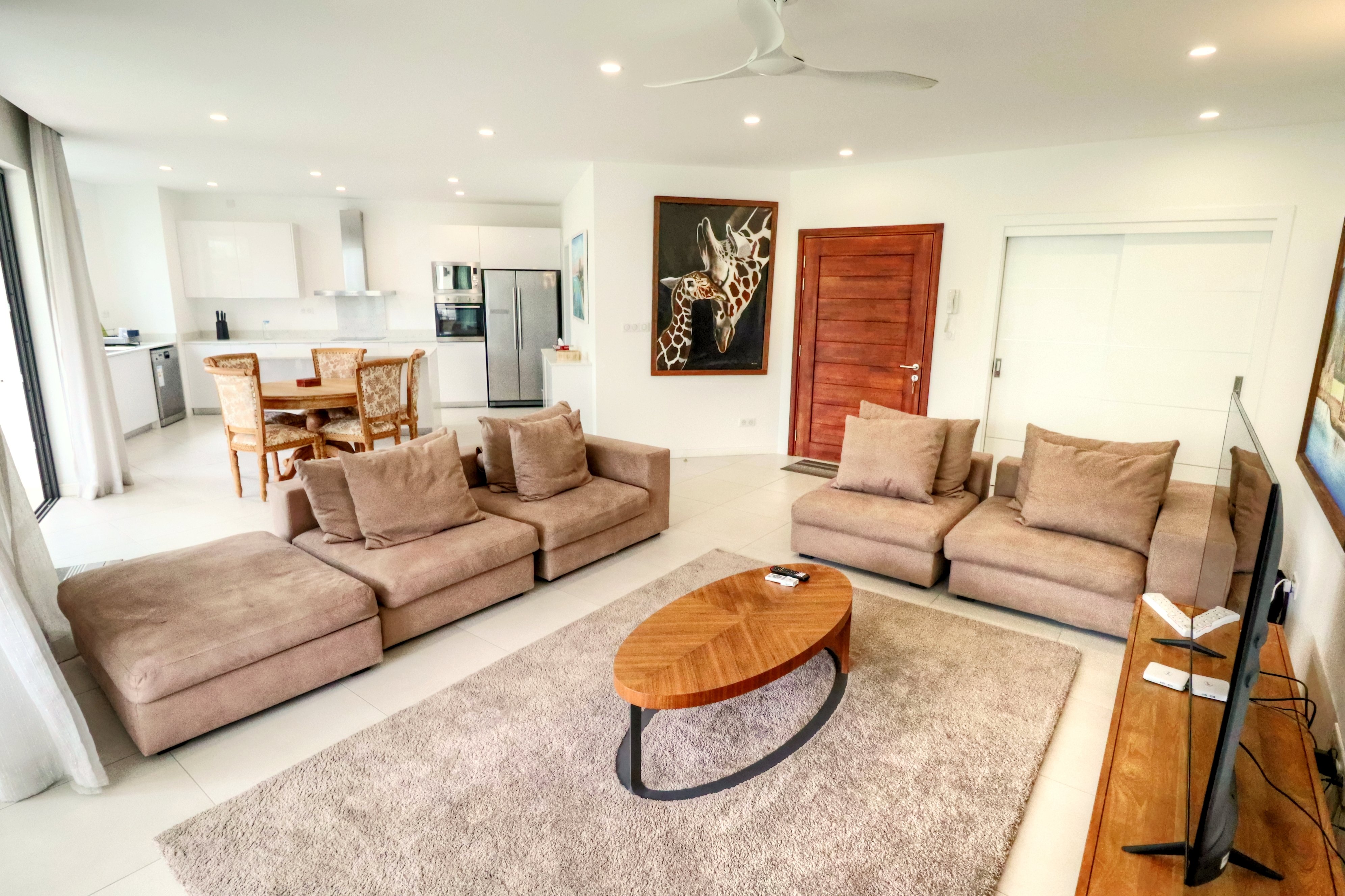 Appartement lumineux de 3 chambres