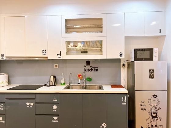 Nice, modern 1 – bedroom apartment with balcony in Ba Dinh district ...