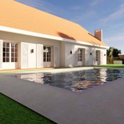 AMBATOBE - Large, modern, renovated 9-bedroom villa with a large landscaped garden and swimming pool, just steps from the French high school