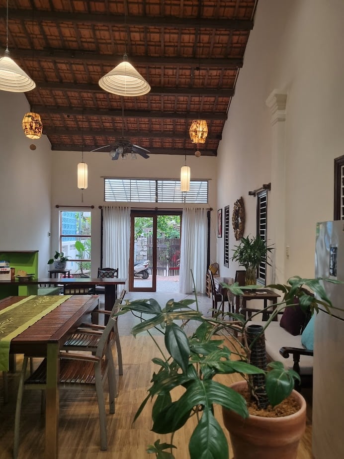For rent a nice house with two bedrooms , small garden in Cam Chau local, Hoi An city