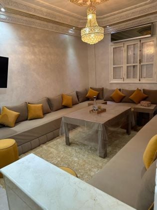 Appartamento arredato al piano terra, 60 m², Route de Guemassa 