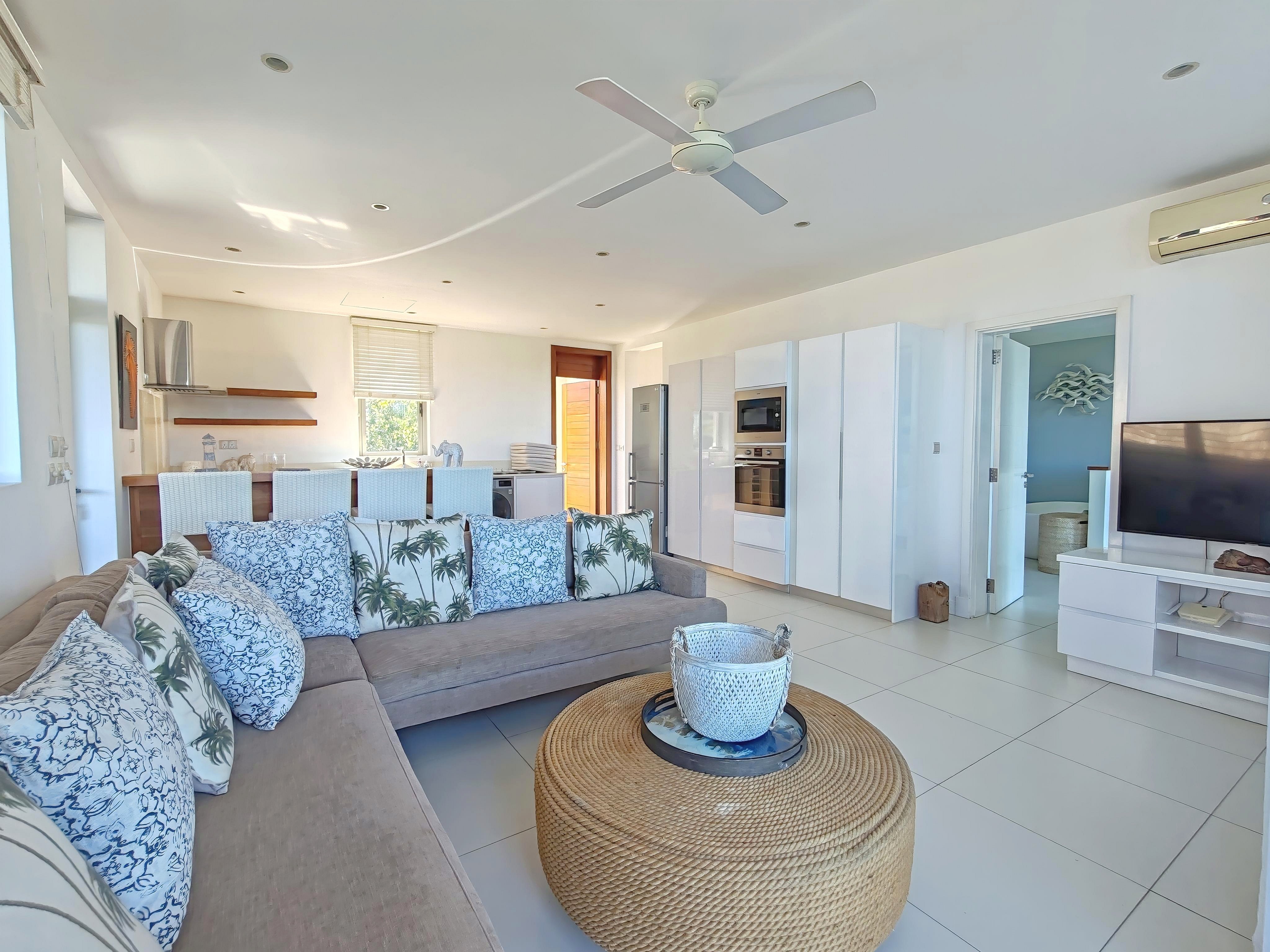 Appartement 2 chambres au dernier étage avec piscine privée, Tamarin — Location