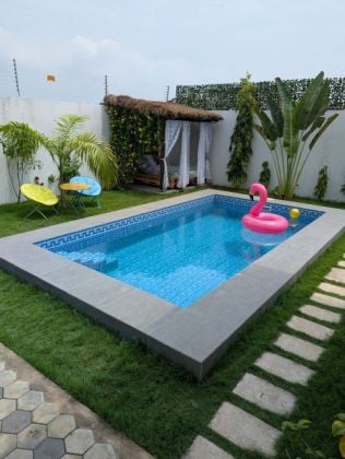 Vendesi a Bassam: modesta villa di 5 locali con piscina. 