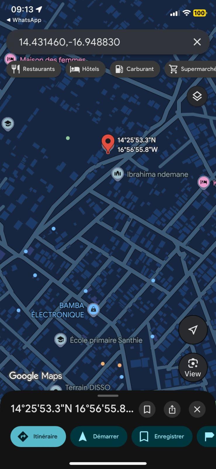 Terrain de 300 mètres carrés à vendre à Mbour  Sénégal