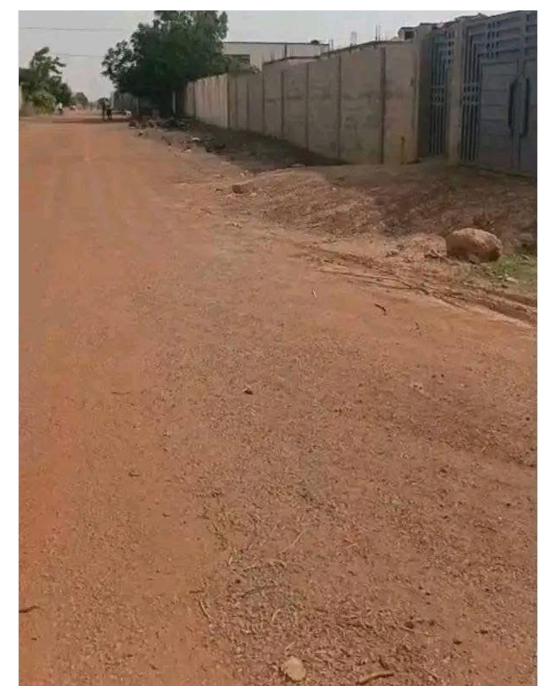 Corner plot of land for sale in Ouaga 2000 southern extension, zone B