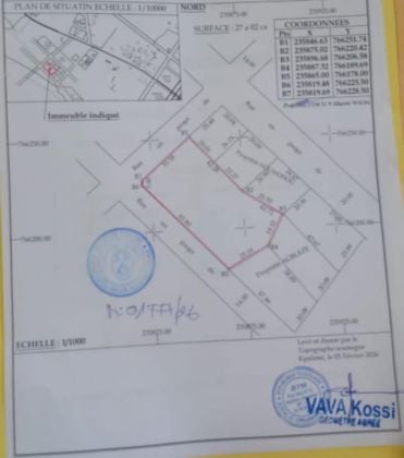 TERRENO IN VENDITA A KPALIMÉ 