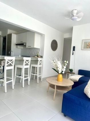 Furnished 2-Bedroom Apartment for Rent in Punta Cana – Pool View