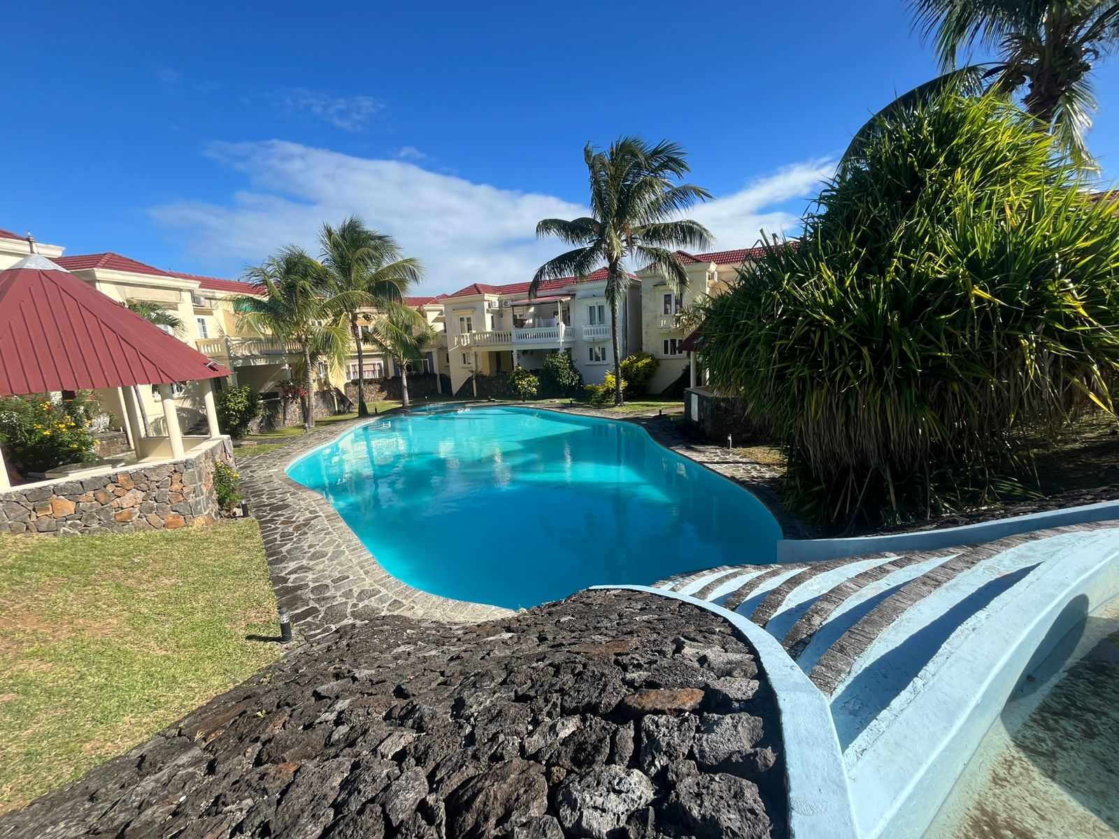 3-Bedroom House in Gated Community – Steps from Belle Mare Beach