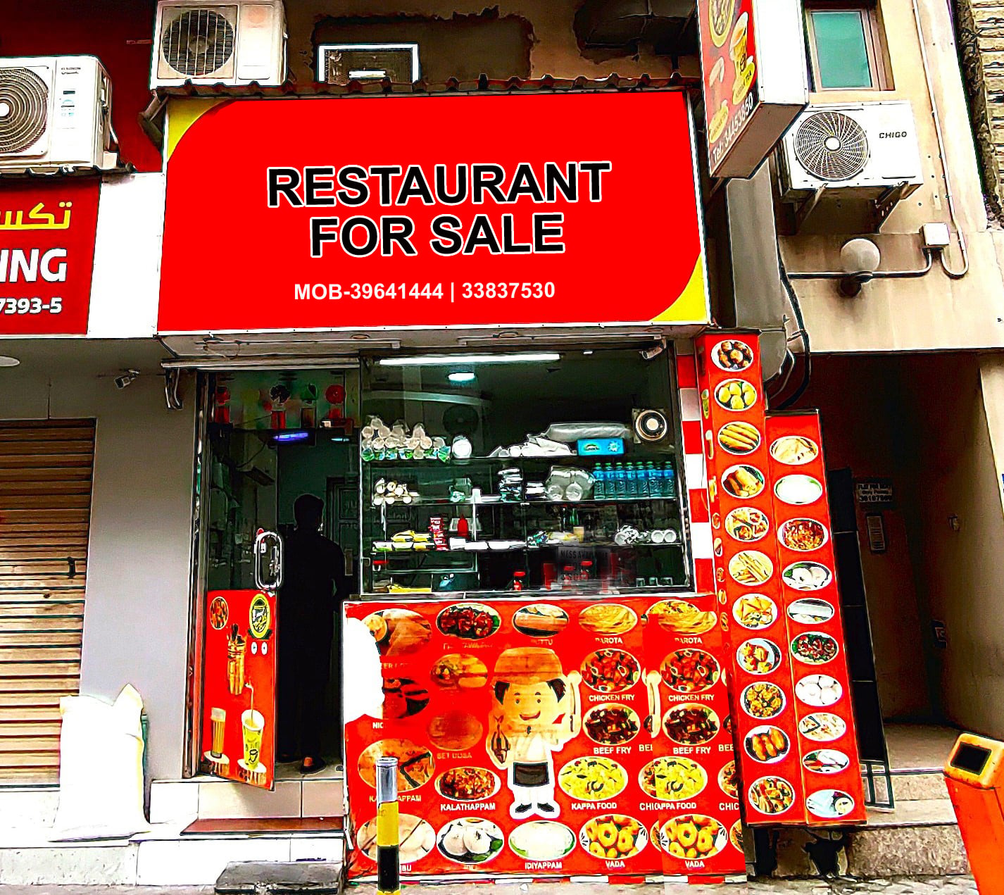 Running Restaurant for Sale in Manama – BD 2600/-