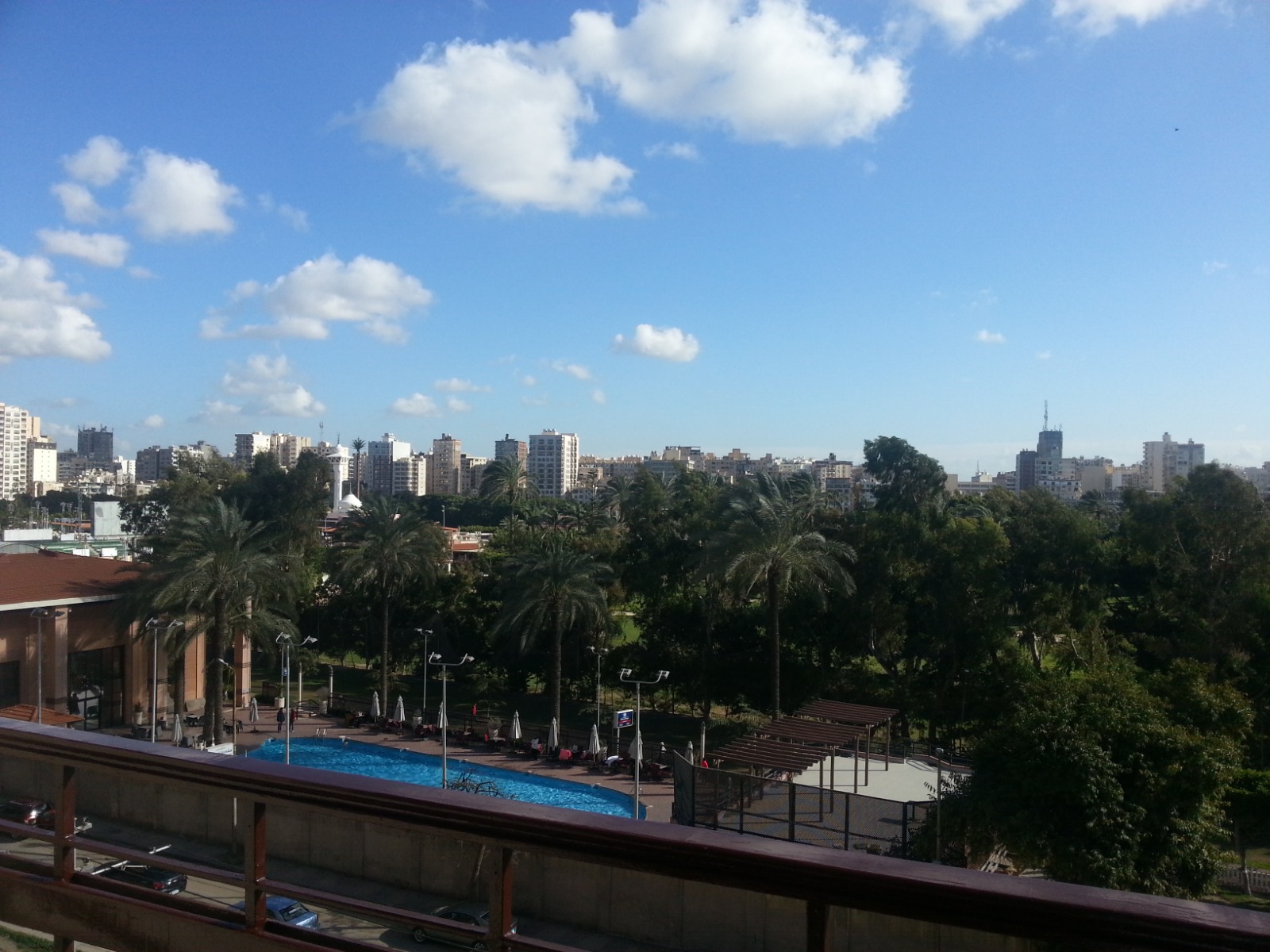 Apartment for rent furnished - Sporting club open views of the club - large balconies - air-conditioned