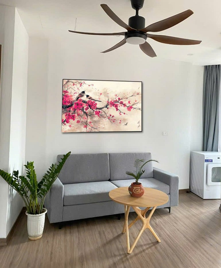 Nice, bright 1 – bedroom apartment in Au Co street, Tay Ho district for rent