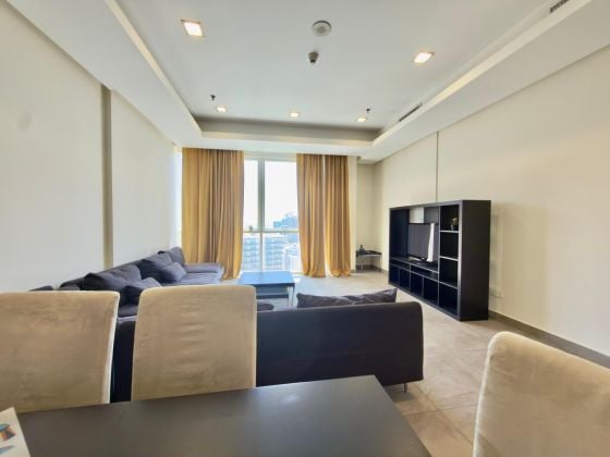 Modern 3 bedroom Duplex Seaview apartment for rent in Salmiya