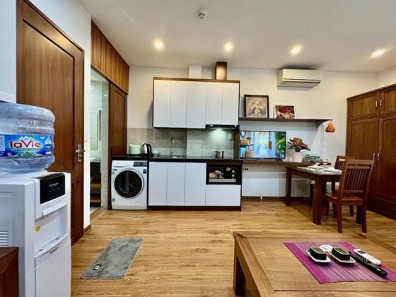 Nice studio apartment in Nguyen Dong Chi street, Nam Tu Liem district for ...