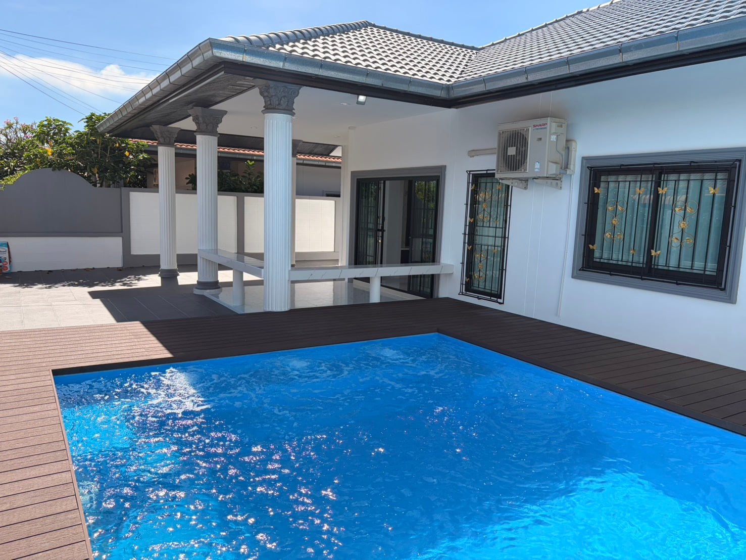 Pool Villa for rent at Khaotalo, South Pattaya. New renovation