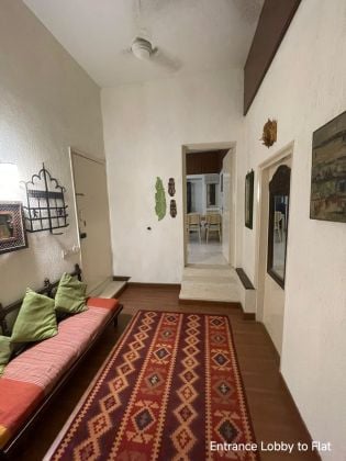 An exclusive one bedroom flat furnished to European Standards