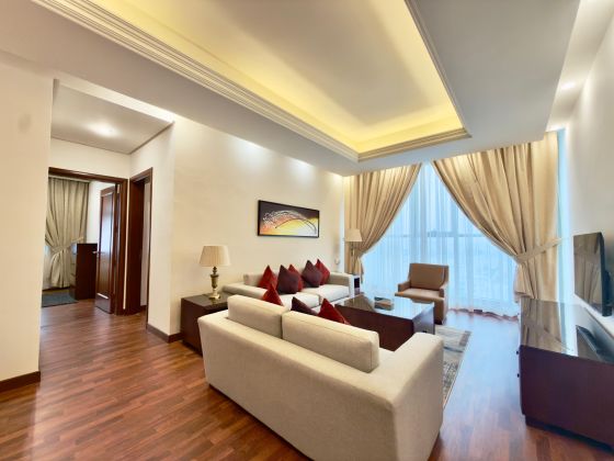 Luxury one bedroom furnished apartment in Jabriya