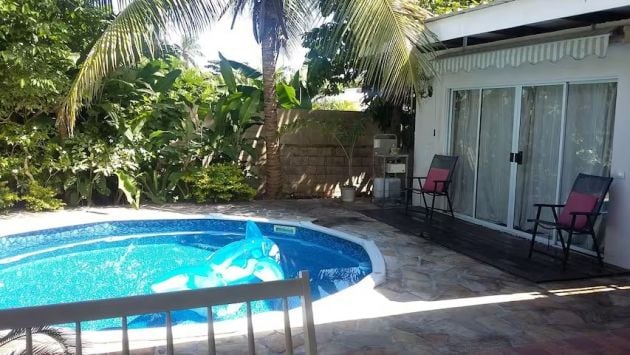TAHITI / PAEA  PK 19,5, c/mer LOC SAISONNIERE IDEAL MAD STUDIO/CHAMBRE ...
