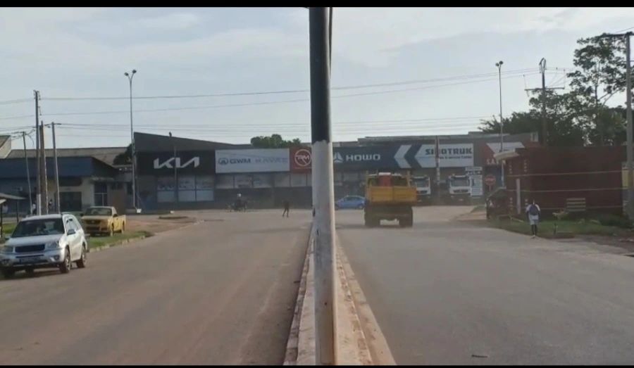 San Pedro  zone industrielle location plate -forme 3000m2 clôturé.