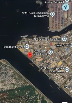 ZONE INDUSTRIELLE VRIDI CANAL vente 1800m2