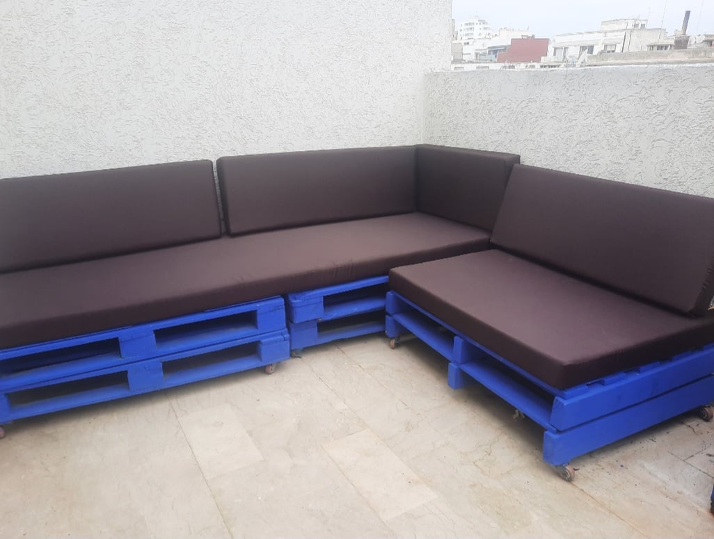 Location meublé avec grande terrasse 