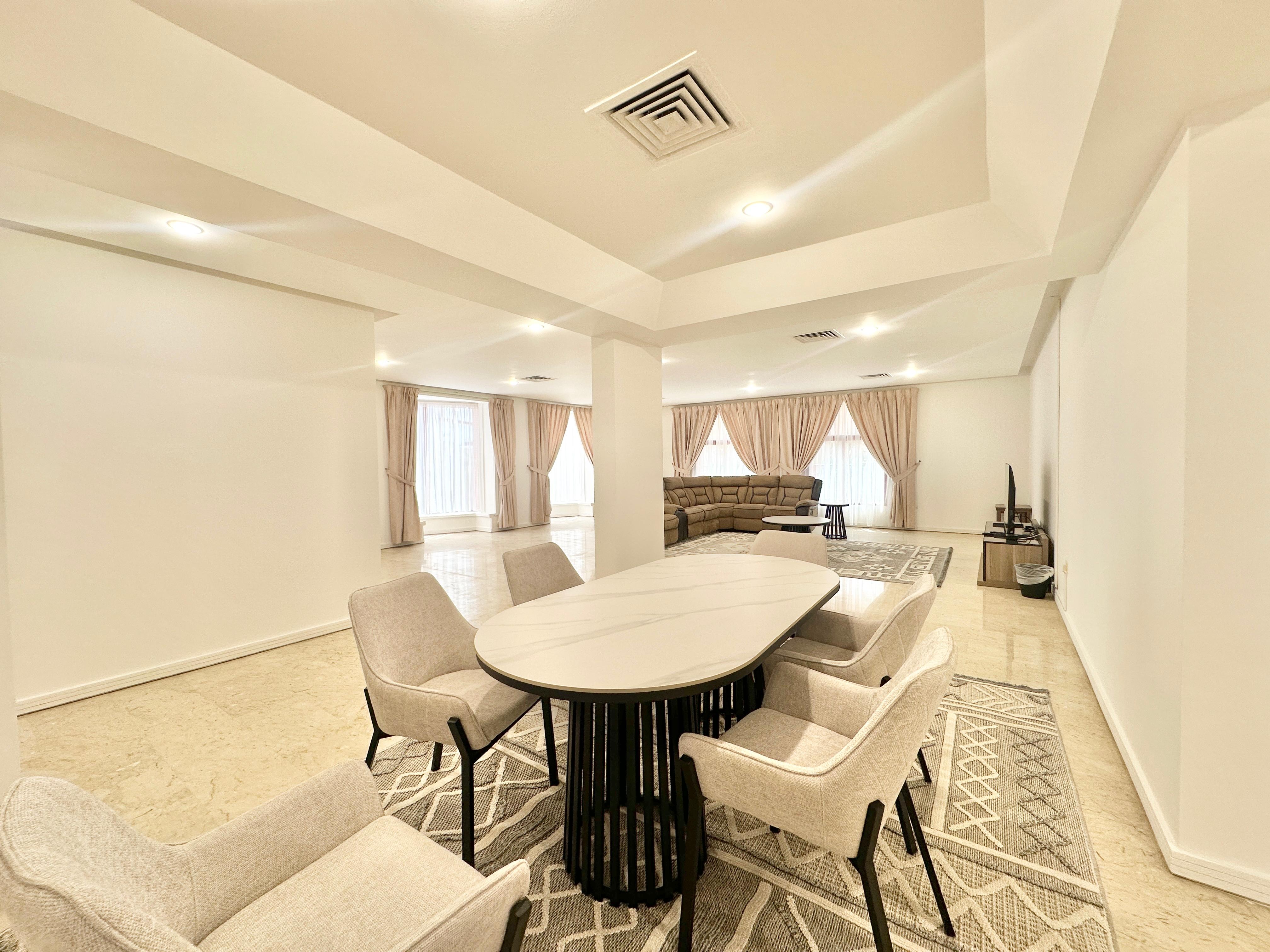 Spacious Fully Furnished 3-Bedroom Apartment with Pool & Utilities Included in Salwa