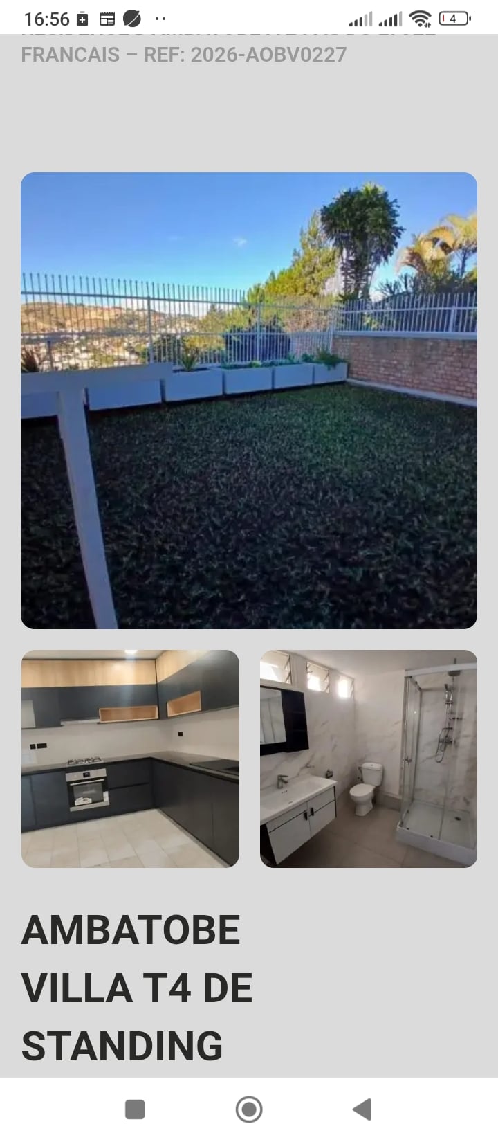 VILLA MODERNA CON 3 CAMERE DA LETTO E GIARDINO AD AMBATOBE - VISTA MOZZAFIATO NELLA RESIDENZA AMBATOBE, A 2 PASSI DALLA SCUOLA SUPERIORE FR 