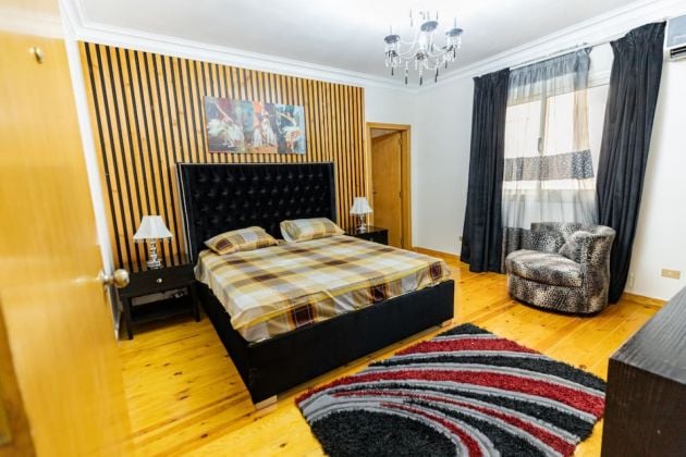 Furnished Maadi apartment with parking for monthly stays