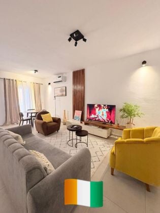 Bassam, Cité Italia - Appartamento arredato di 3 locali