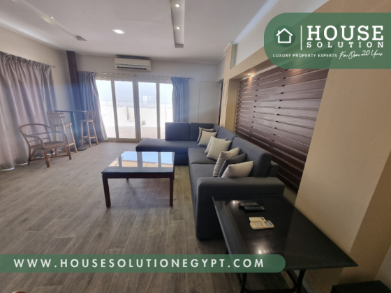 Ref #5700 | Modern Furnished Studio with Terrace for Rent in Sarayat El ...
